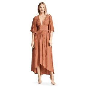 Ramy Brook Kinslie dress size 2 new with tags on in color terracotta